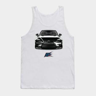 lexus is350 black Tank Top